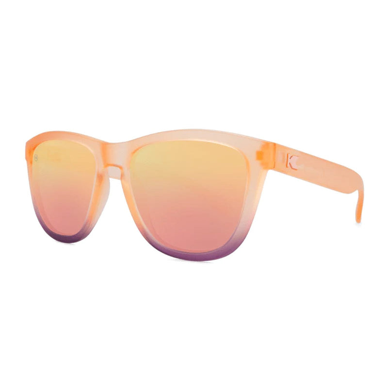 Load image into Gallery viewer, Knockaround Premiums Sunglasses - Frosted Rose Quartz Fade / Rose