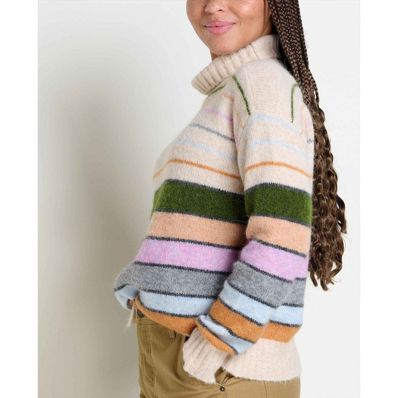 Load image into Gallery viewer, Toad&Co Women's Toddy T-Neck Sweater