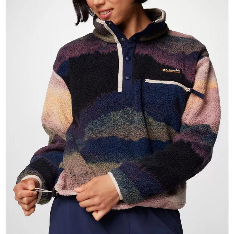 Load image into Gallery viewer, Columbia Women's Helvetia™ II Printed Cropped Half Snap