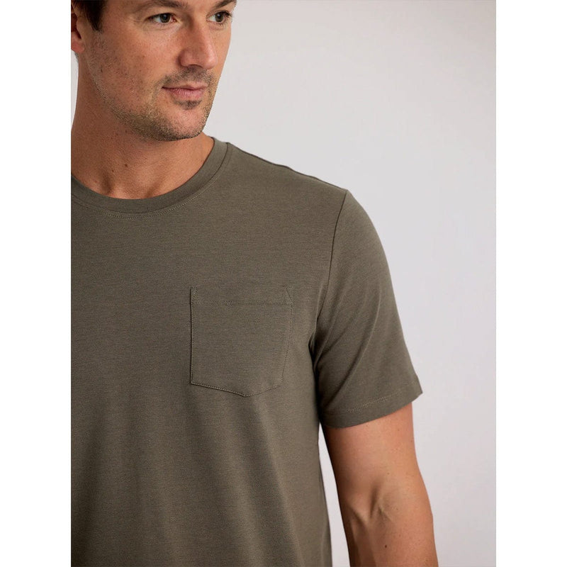 Load image into Gallery viewer, Free Fly Men&#39;s Bamboo Current Pocket Tee
