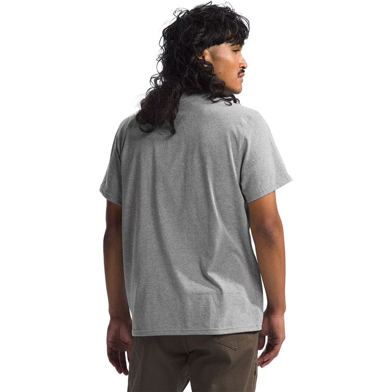 Load image into Gallery viewer, The North Face Men's Short Sleeve Heritage Patch Heathered Tee
