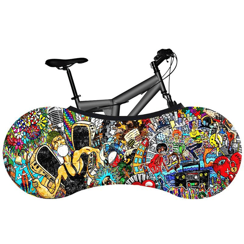 Load image into Gallery viewer, Göran Wheel Cover - Crazy Urban by PEDALSTADT