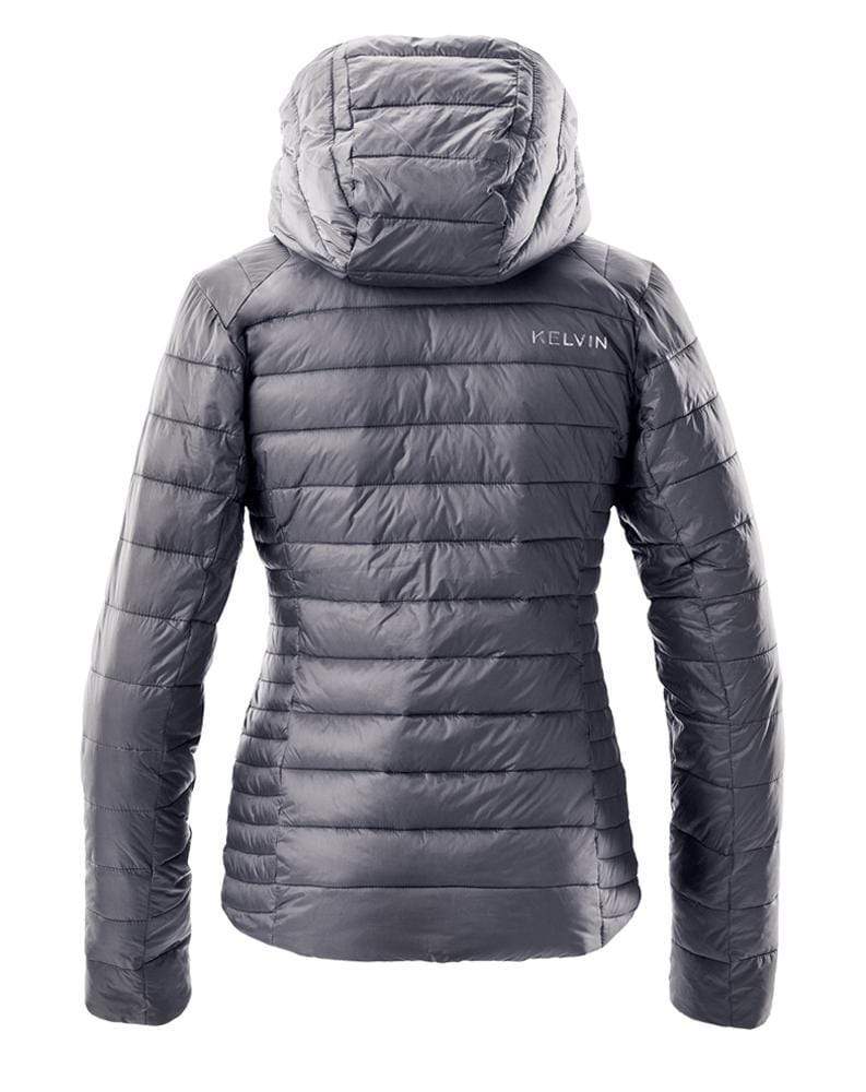 Load image into Gallery viewer, Aura Women's Heated Jacket | Graphite Grey by Kelvin Coats