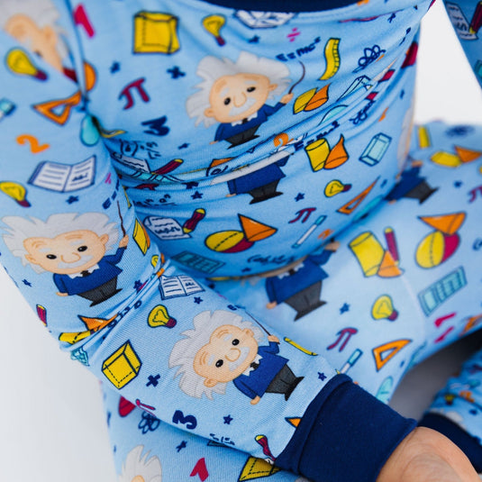 Mathematical Marvel Long Sleeve Pajamas - Bam & Stitch
