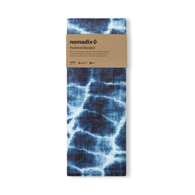 Load image into Gallery viewer, Nomadix Agua Blue Festival Blanket