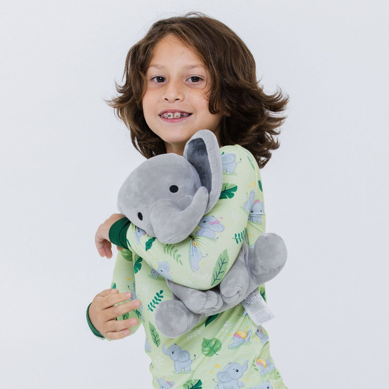 Load image into Gallery viewer, Playfully Strong Long Sleeve Pajamas - Bam & Stitch