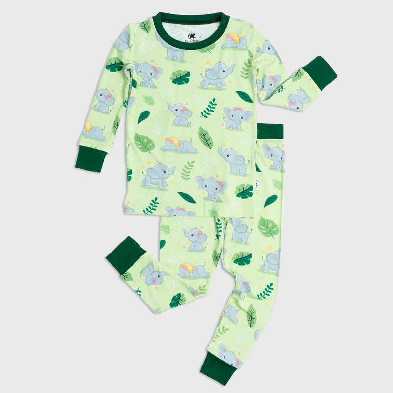 Load image into Gallery viewer, Playfully Strong Long Sleeve Pajamas - Bam & Stitch