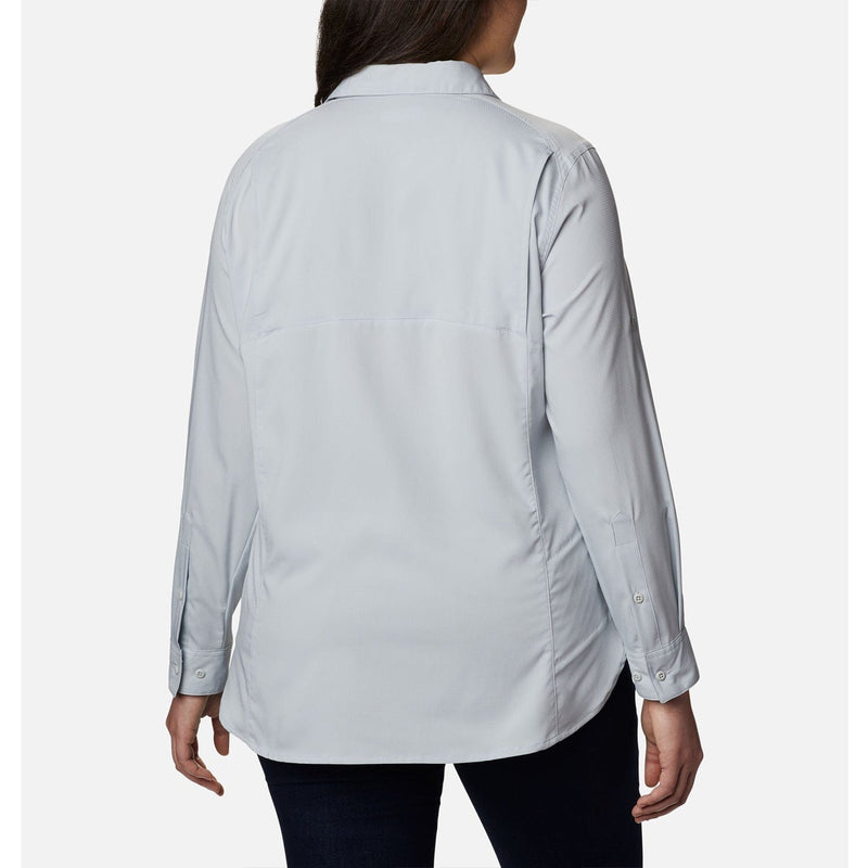 Load image into Gallery viewer, Columbia Women's Plus Size Silver Ridge Lite Long Sleeve Shirt