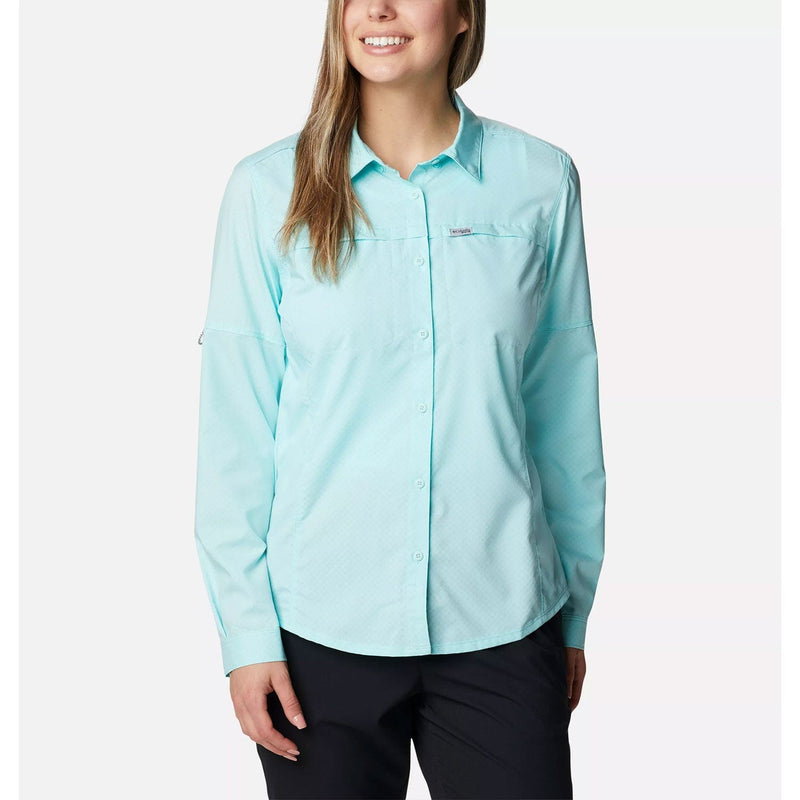 Load image into Gallery viewer, Columbia Women's PFG Cool Release Long Sleeve Woven Shirt