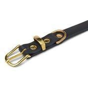 Load image into Gallery viewer, Butter Leather Dog Collar - Navy Blue by Molly And Stitch US