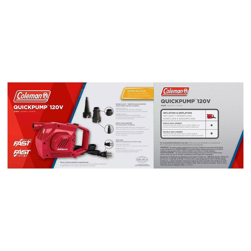 Load image into Gallery viewer, Coleman Quickpump 120v