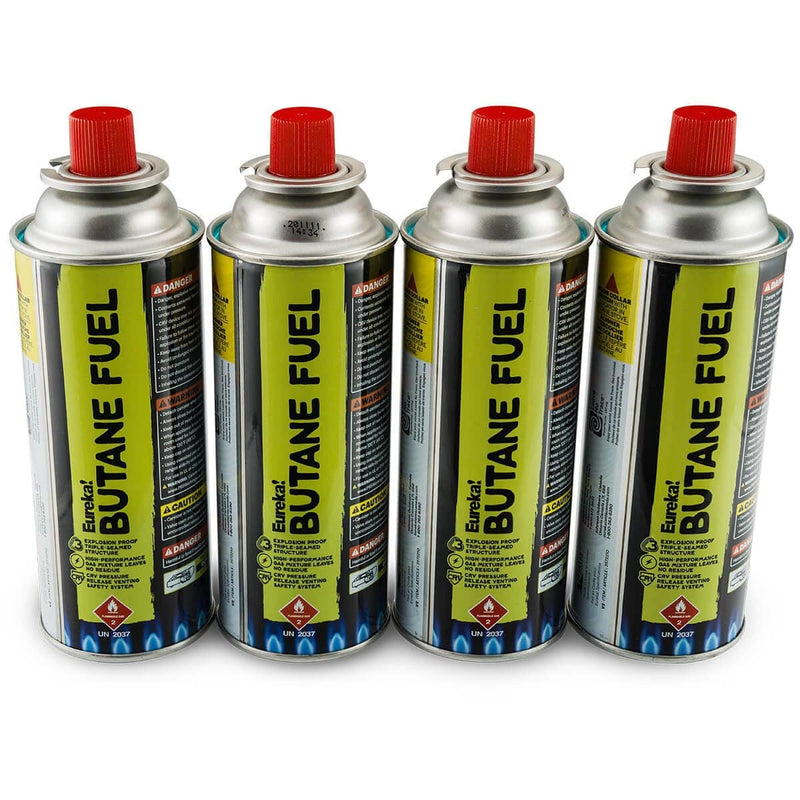 Load image into Gallery viewer, Eureka Butane Fuel 8oz - 4 pack