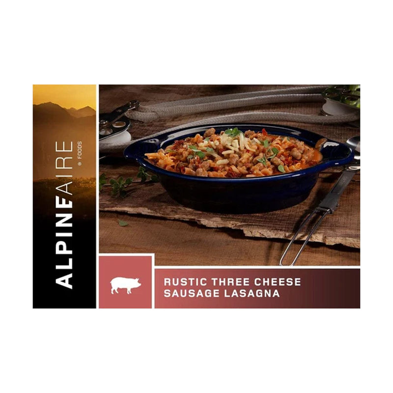 Load image into Gallery viewer, AlpineAire Rustic Three Cheese Sausage Lasagna