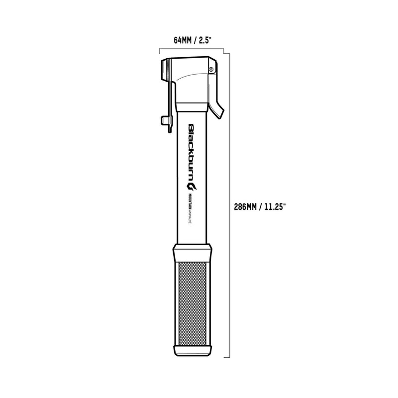 Load image into Gallery viewer, Blackburn Mountain Anyvalve Mini-Pump