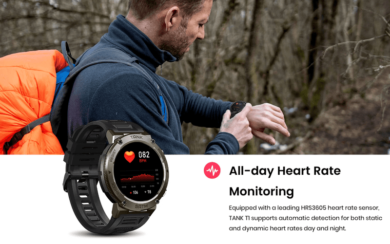 Load image into Gallery viewer, The TANK Smartwatch by ATACLETE