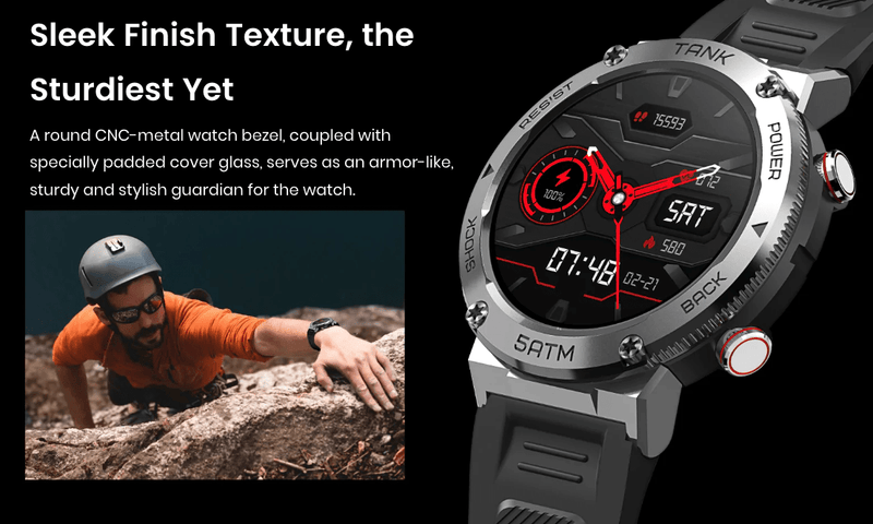Load image into Gallery viewer, The TANK Smartwatch by ATACLETE