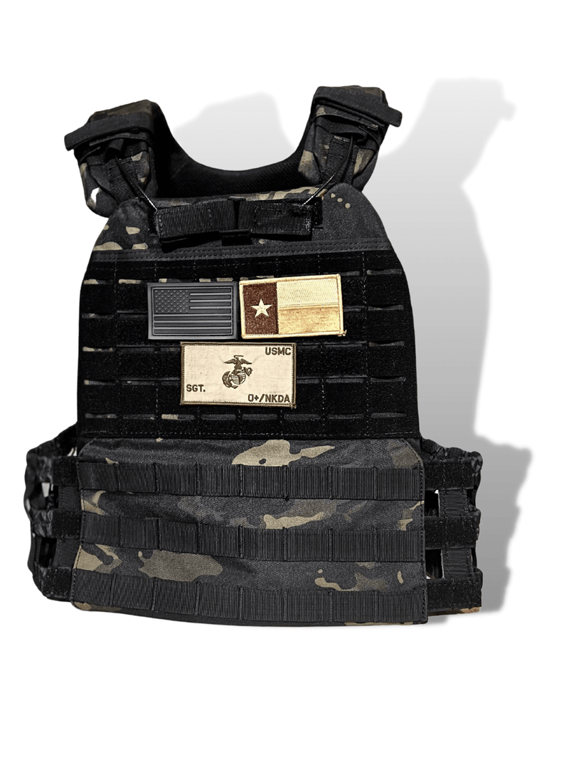 Load image into Gallery viewer, Ataclete Zero Dark Camo Weight Vest/Plate Carrier by ATACLETE
