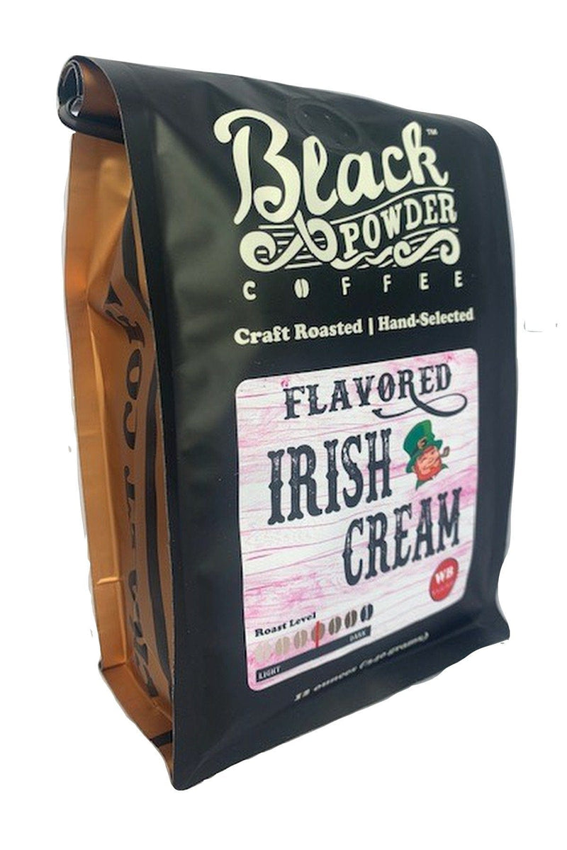 Load image into Gallery viewer, Irish Cream Flavored Coffee by Black Powder Coffee