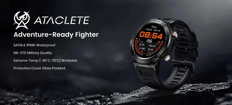 Load image into Gallery viewer, The TANK Smartwatch by ATACLETE