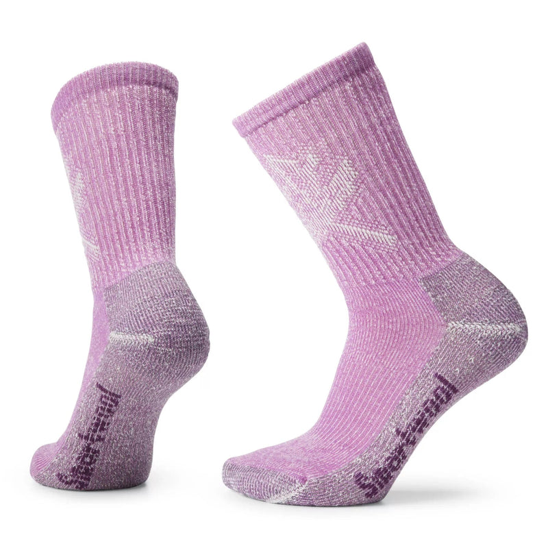 Load image into Gallery viewer, SmartWool Women's Classic Hike Light Cushion Leaf Pattern Crew Socks