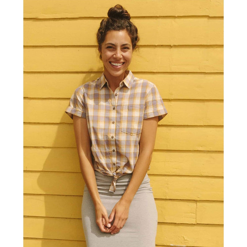 Load image into Gallery viewer, Toad&Co Willet Tie Short Sleeve Shirt - Women's