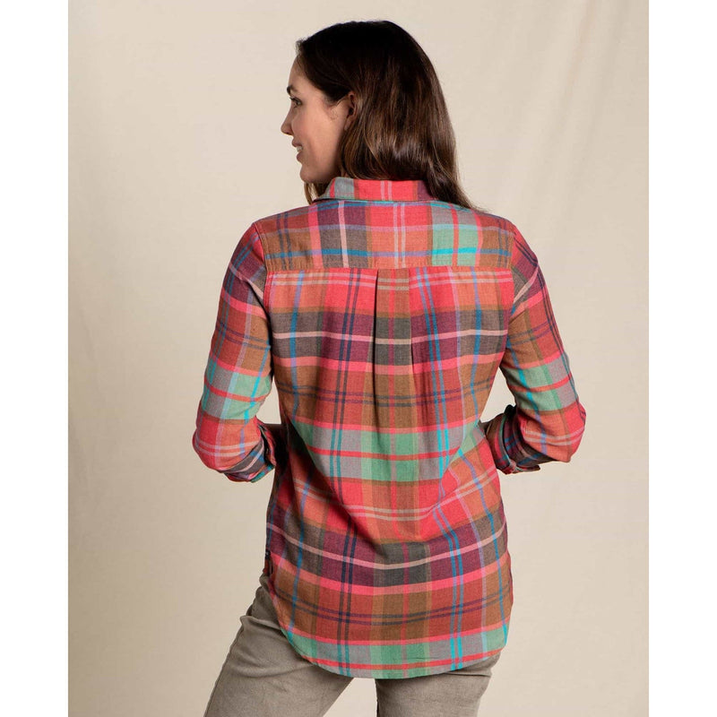 Load image into Gallery viewer, Toad&Co Women's Re-Form Flannel Long Sleeve Shirt