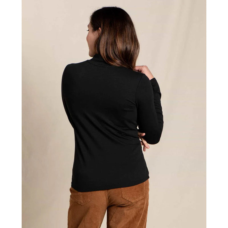 Load image into Gallery viewer, Toad&Co Women's Piru Mockneck Long Sleeve Tee
