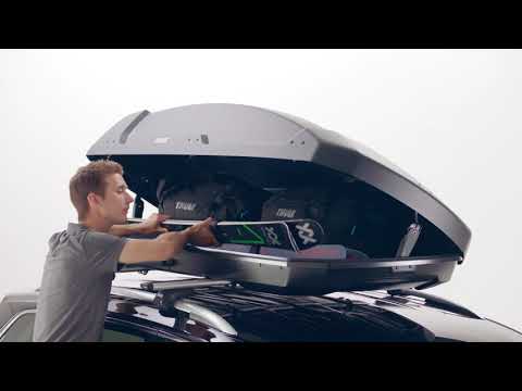 Load and play video in Gallery viewer, Thule Force XT Large 16 cu ft Rooftop Cargo Box
