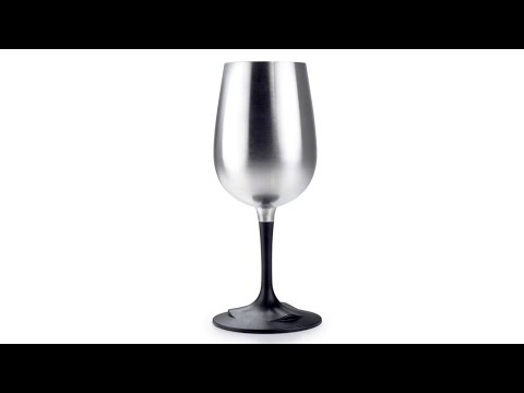 Load and play video in Gallery viewer, GSI Outdoors Stainless Steel Nesting Wine Goblet