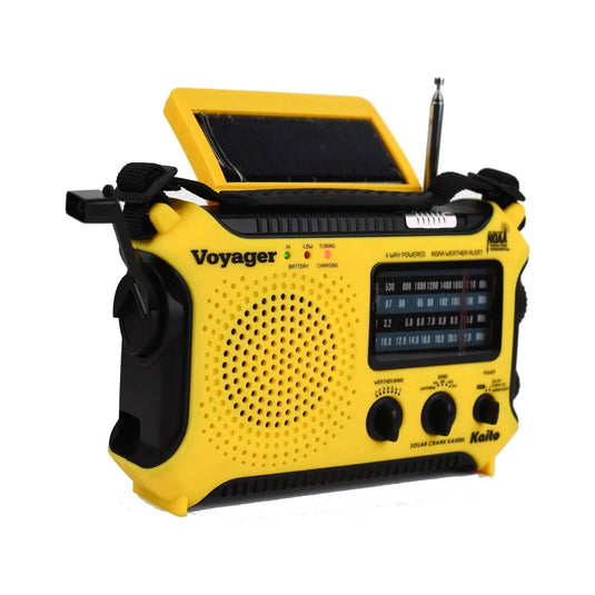 Kaito KA500 AM FM Shortwave Solar Crank Emergency Weather Alert Radio