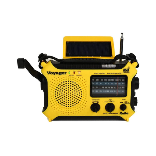 Kaito KA500 AM FM Shortwave Solar Crank Emergency Weather Alert Radio