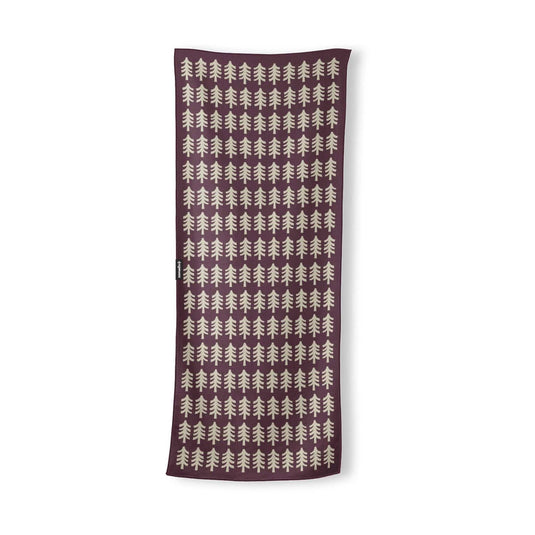 Nomadix Original Towel Fresh Pines Burgundy Beige