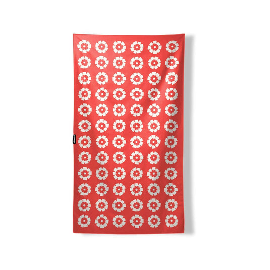 Nomadix Ultralight Towel: Fresh Flowers Coral