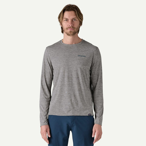 Patagonia Men's Long Sleeve Cap Cool Daily Graphic Shirt - Waters