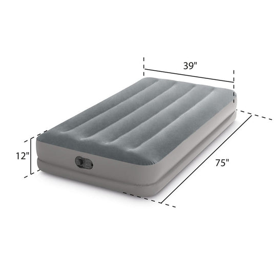 Intex Twin DuraBeam Prestige Airbed w/ Fastfill USB Pump