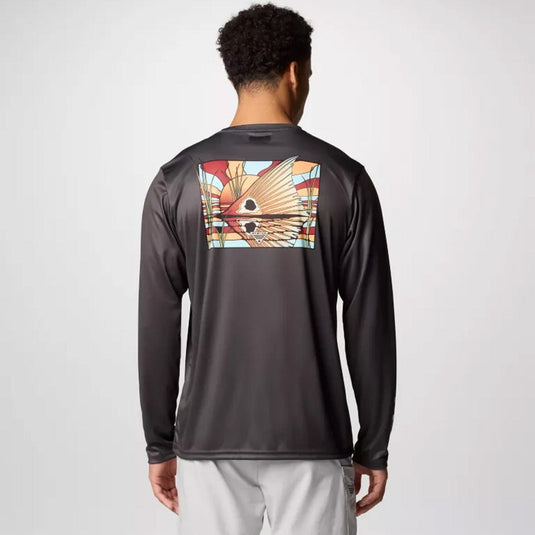 Columbia Men's Terminal Tackle PFG Fish Shine Long Sleeve Shirt