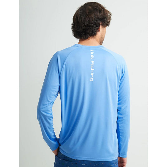 HUK Men's Pursuit Long Sleeve Crew