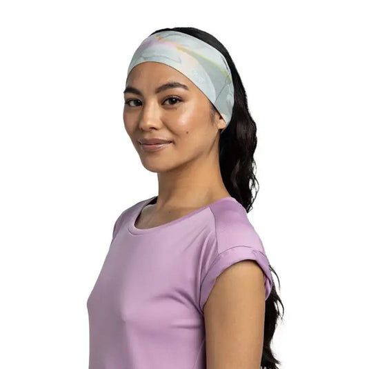 Buff Coolnet UV Ellipse Headband Esmerald Seagrove Green