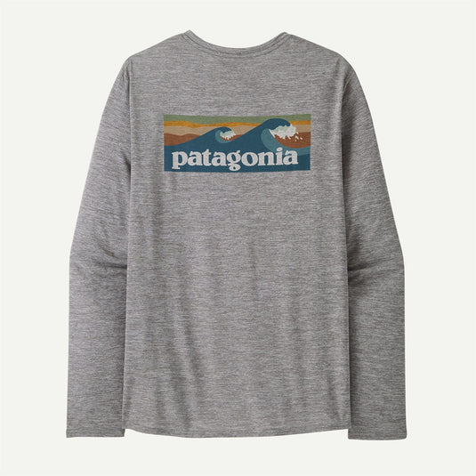Patagonia Men's Long Sleeve Cap Cool Daily Graphic Shirt - Waters