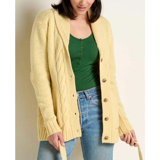 Toad&Co Women's Ginn Cable Cardigan