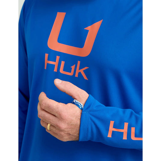 HUK Men's Icon Long Sleeve Hoodie