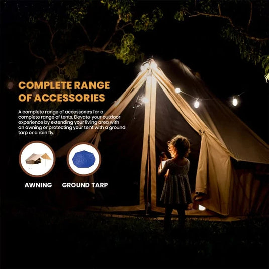 White Duck 10' Regatta Bell Tent