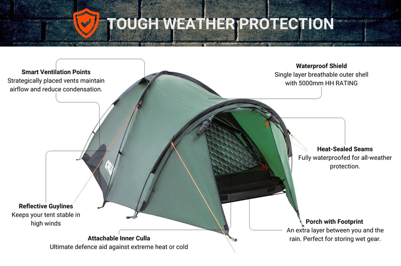 Load image into Gallery viewer, Crua Outdoors Duo GS Maxx | 3 Person Insulated Dome Tent
