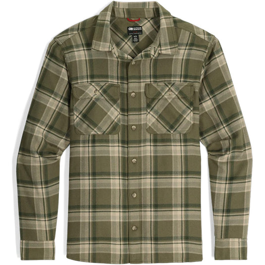 Outdoor Research Men's Feedback Flannel Twill Shirt