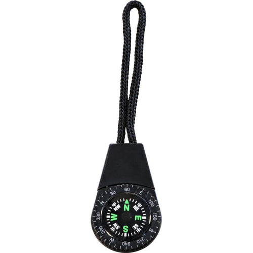 SOL Zipper Pull Compass, 2 Pack
