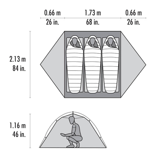MSR Hubba Hubba 3 Tent