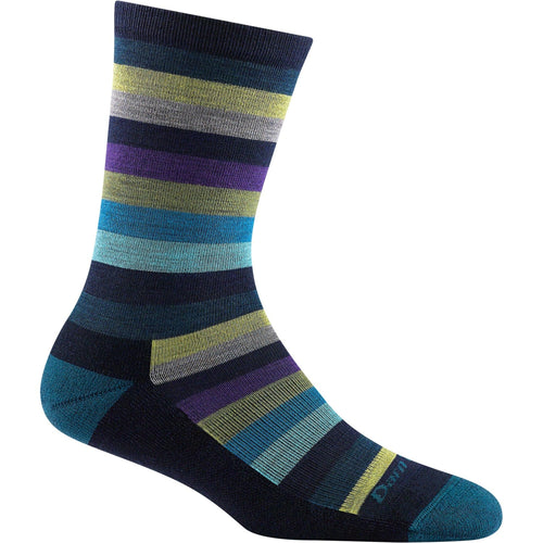 Darn Tough Women's Mystic Stripe Crew Lightweight Lifestyle Sock