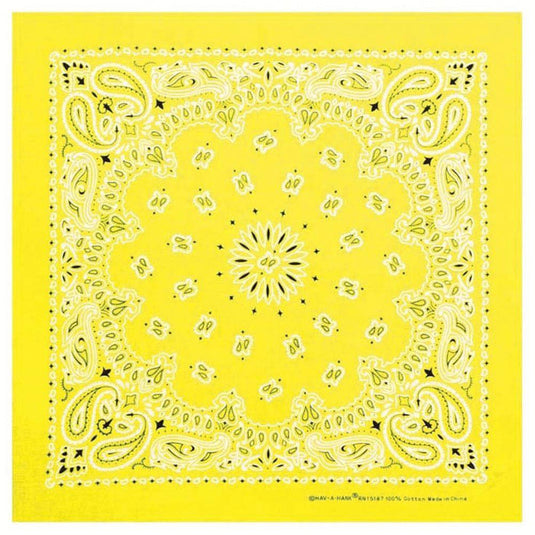 Neon Paisley Bandanas