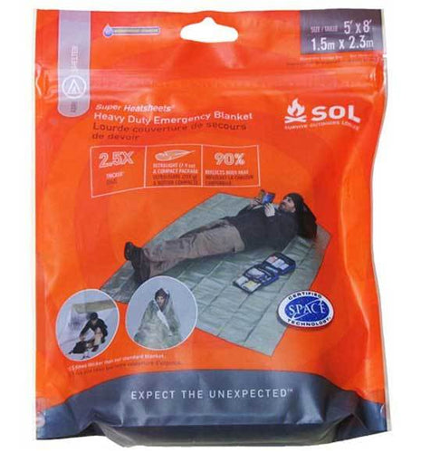Adventure Medical Kits S. O. L. Heavy Duty Emergency Blanket