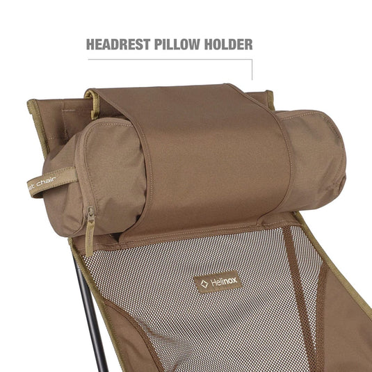 Helinox Sunset Camp Chair w Headrest & Side Pocket